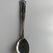 6 1970 vintage stainless steel ice cream spoons