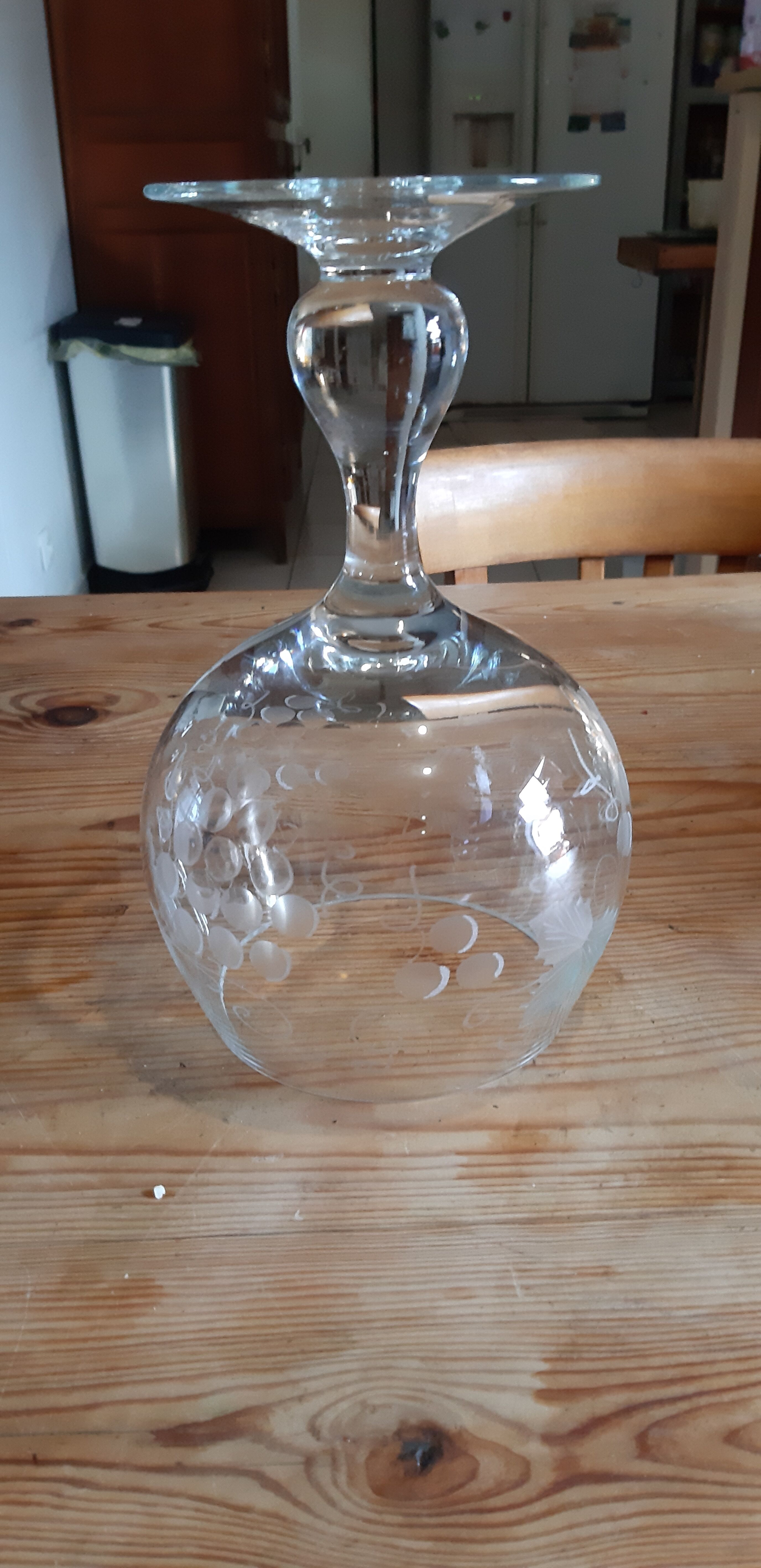 Grand verre à vin en cristal