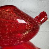 Murano Sommerso pocket emptier from the 70s