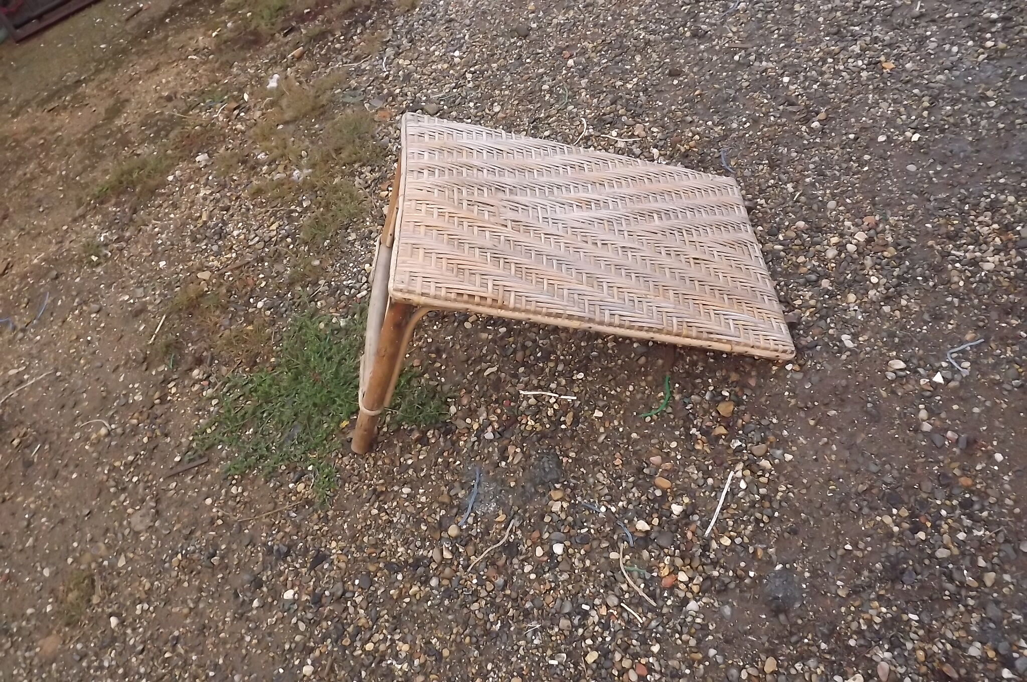 Chair Lounger Wicker of the 1960s