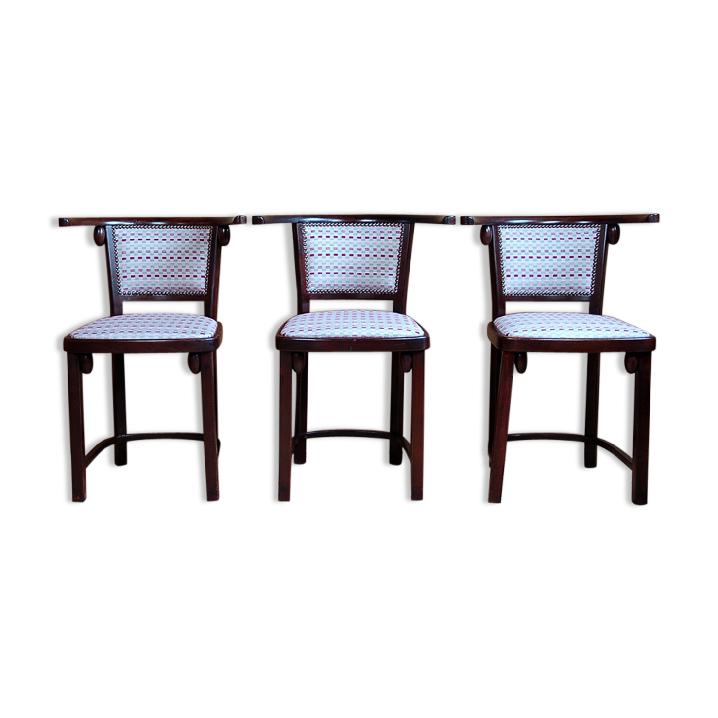 Trio of chairs Fledermaus THONET