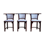 Trio of chairs Fledermaus THONET