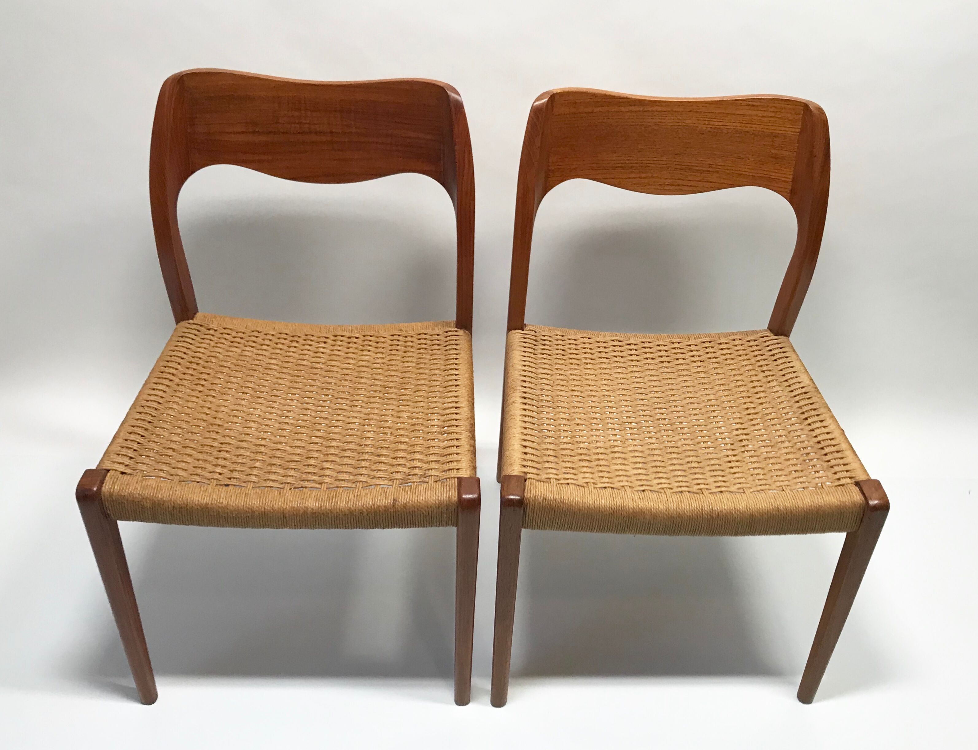 Chair Pair 71 Niels Otto Moller Denmark