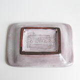 Ceramic pocket empty signed Cloutier