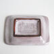 Ceramic pocket empty signed Cloutier
