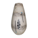 Vase with graphic decoration, vintage ceramic, 50-60's