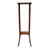 Large Art Deco plant stand H140 solid oak