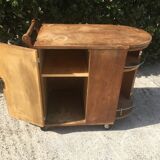Art deco rolling bar