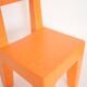 Chaise enfant design Enzo Mari modèle Seggiolina POP