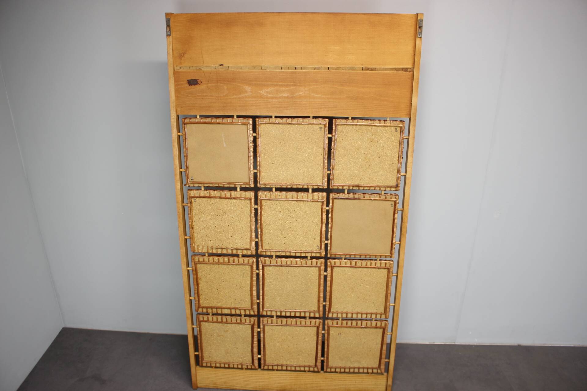 Vintage wall coat rack by Jan Kalous for ÚLUV, Czechoslovakia, 1960s.