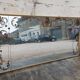 Venetian mirror Art Deco brasserie bistro in eglomerized glass 204x105cm