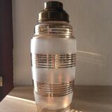Glass shaker year 50 - 60 made in Czechoslovakia - Very good condition
