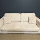 Off-white 3-seater sofa