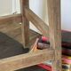 Vintage Oak Workbench Stool