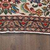 Blue Handmade Persian Vintage Rug 274x370 cm