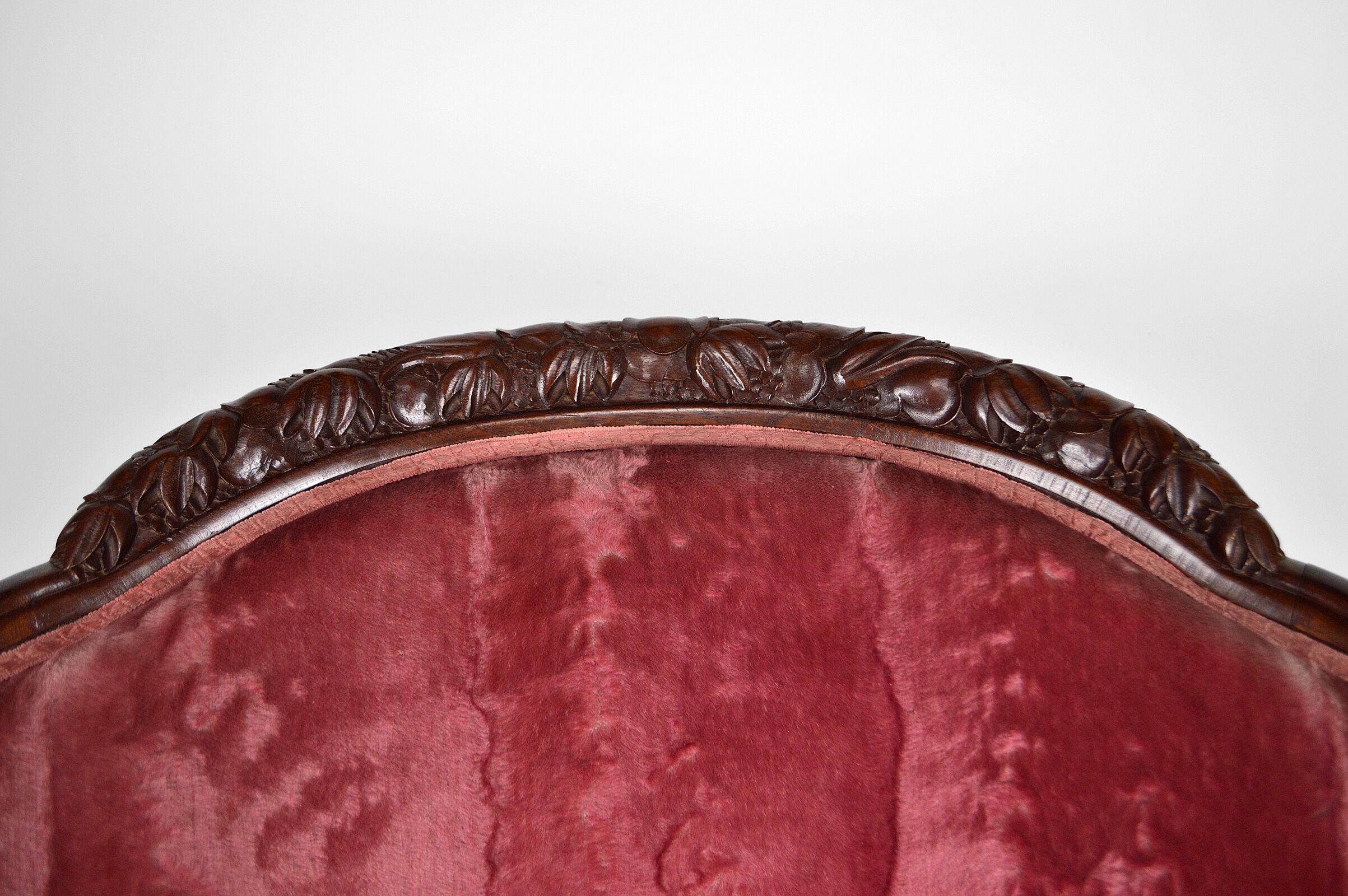 Art Deco Salon by Paul Follot in pink velvet, circa 1920