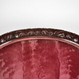 Art Deco Salon by Paul Follot in pink velvet, circa 1920