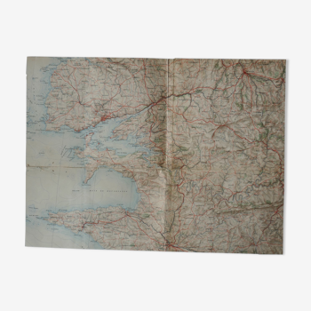 Carte ancienne Finistère