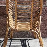 Rattan armchair (60s/70s)