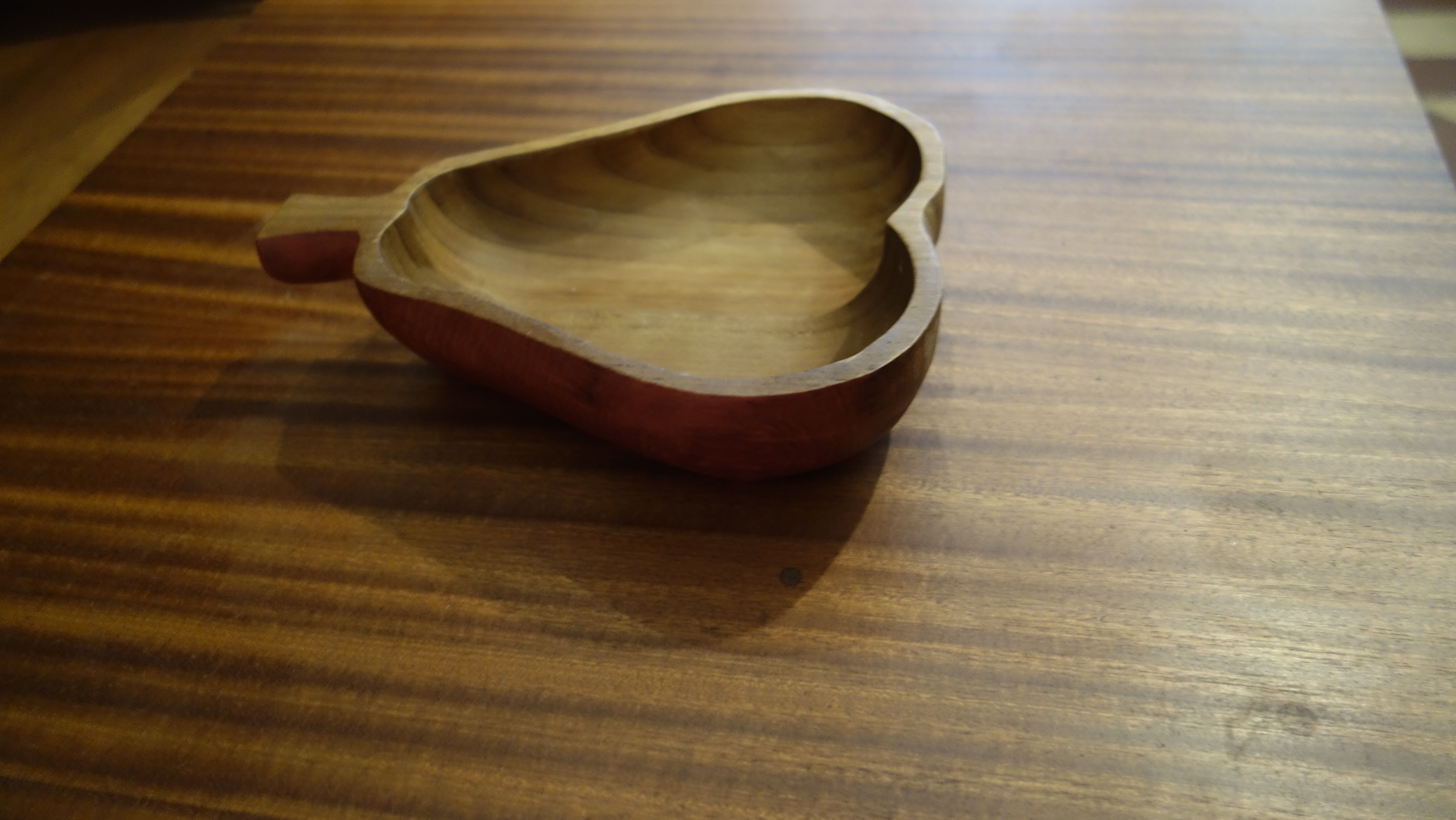 Empty pocket e wooden pear 1970