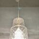 Bubbled glass suspension from the 60s/70s