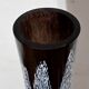 Vase jaspé en verre
