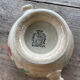 Earthenware bowl, café au lait bowl, antique, France, cherries.