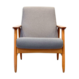 Armchair Ąžuolas by Valerija EMA Cukermanienė for Vilniaus Baldų Kombinatas, 1964