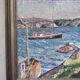 Torsten Torstenson (1901-1974), Swedish Modern Painting, 1950s, Oil on Canvas, Framed