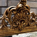 Large antique mirror in Louis XV style