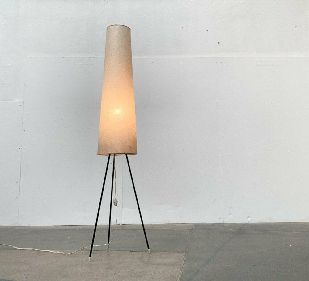 Mid-Century Minimalist Tripod Floor Lamp, 1960s