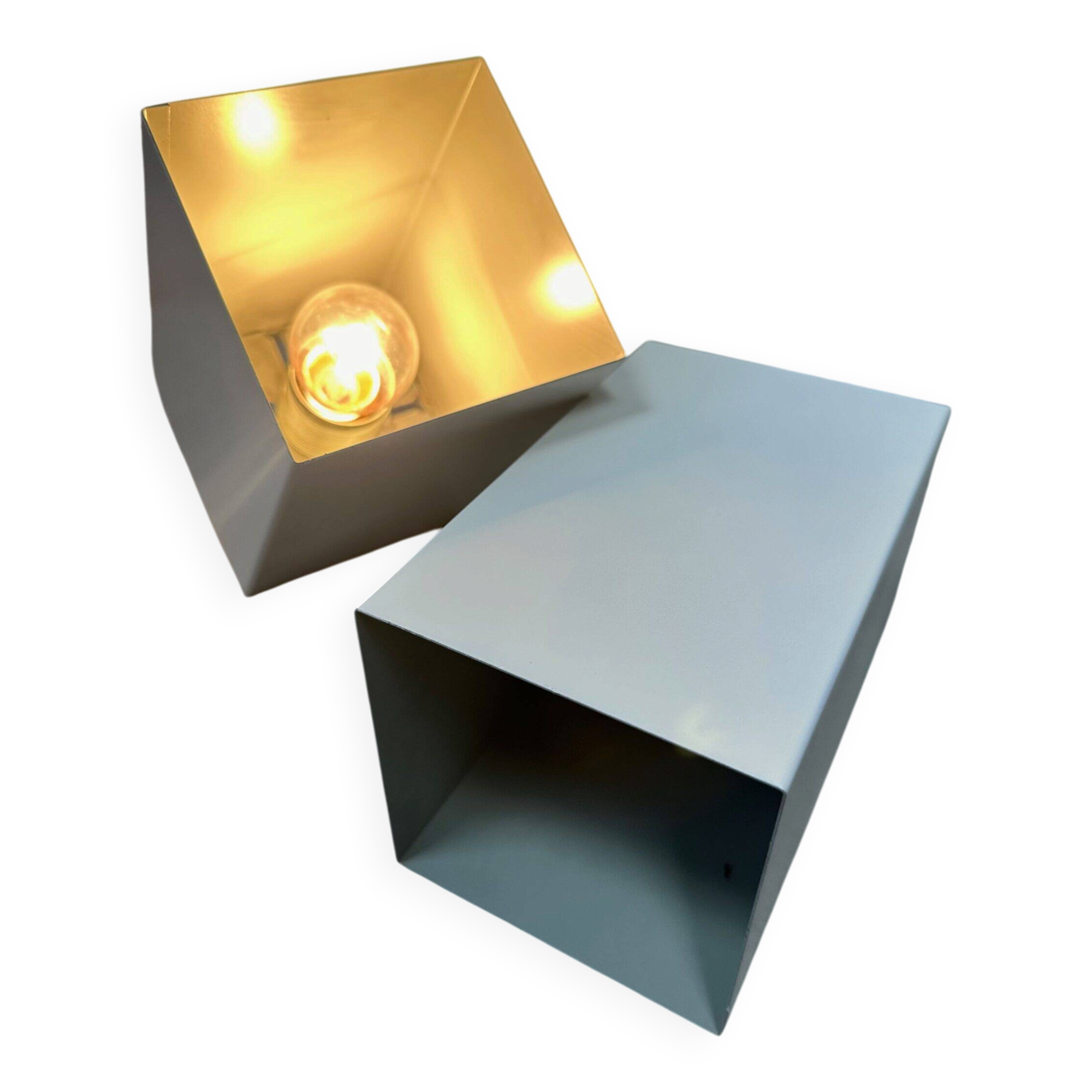 2x lampe de plafond vintage – Raak