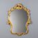Carved and gilded wooden mirror in Barocchetto style