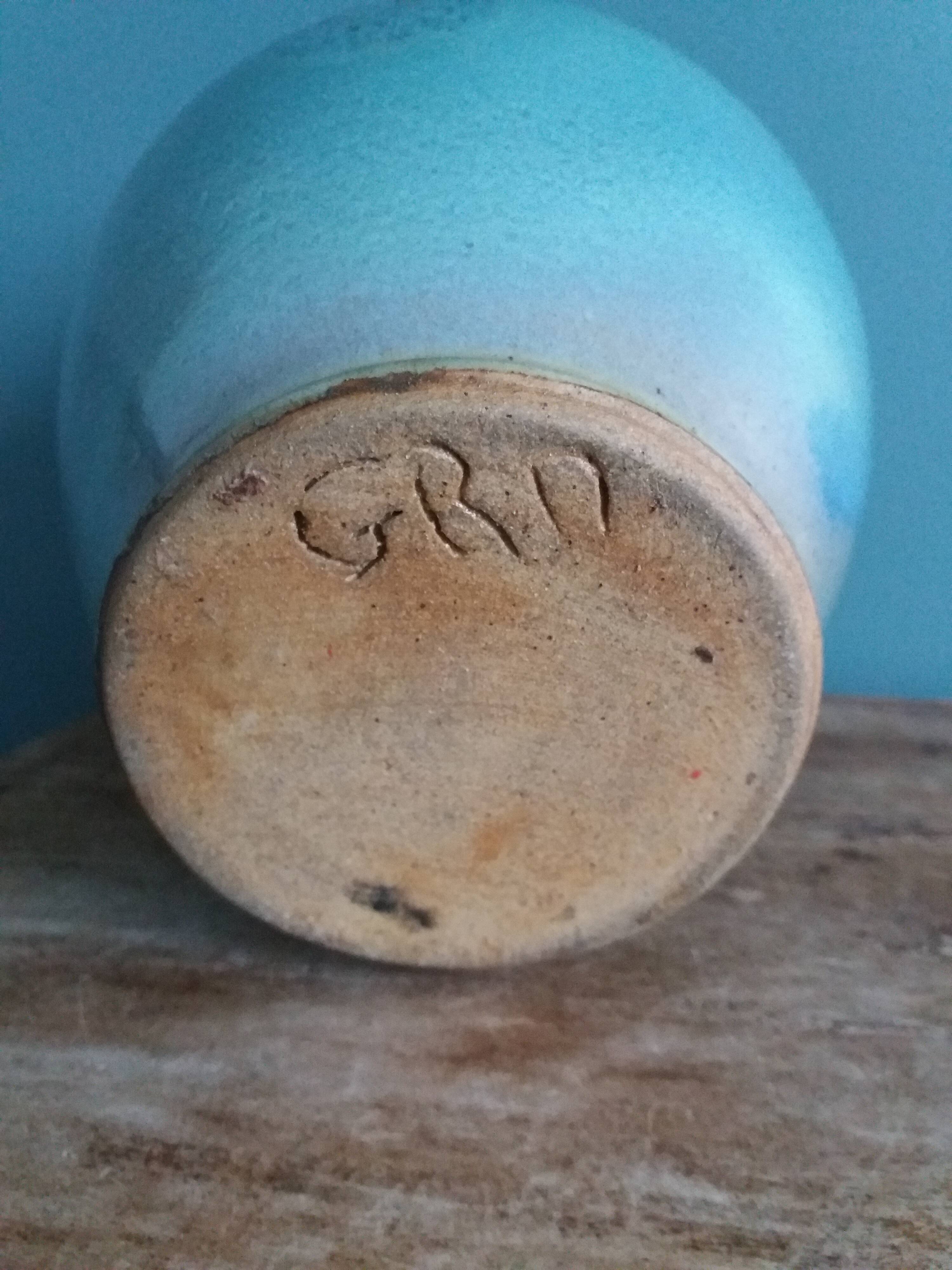 Vase signed GRM Guy-Roland Marcy?
