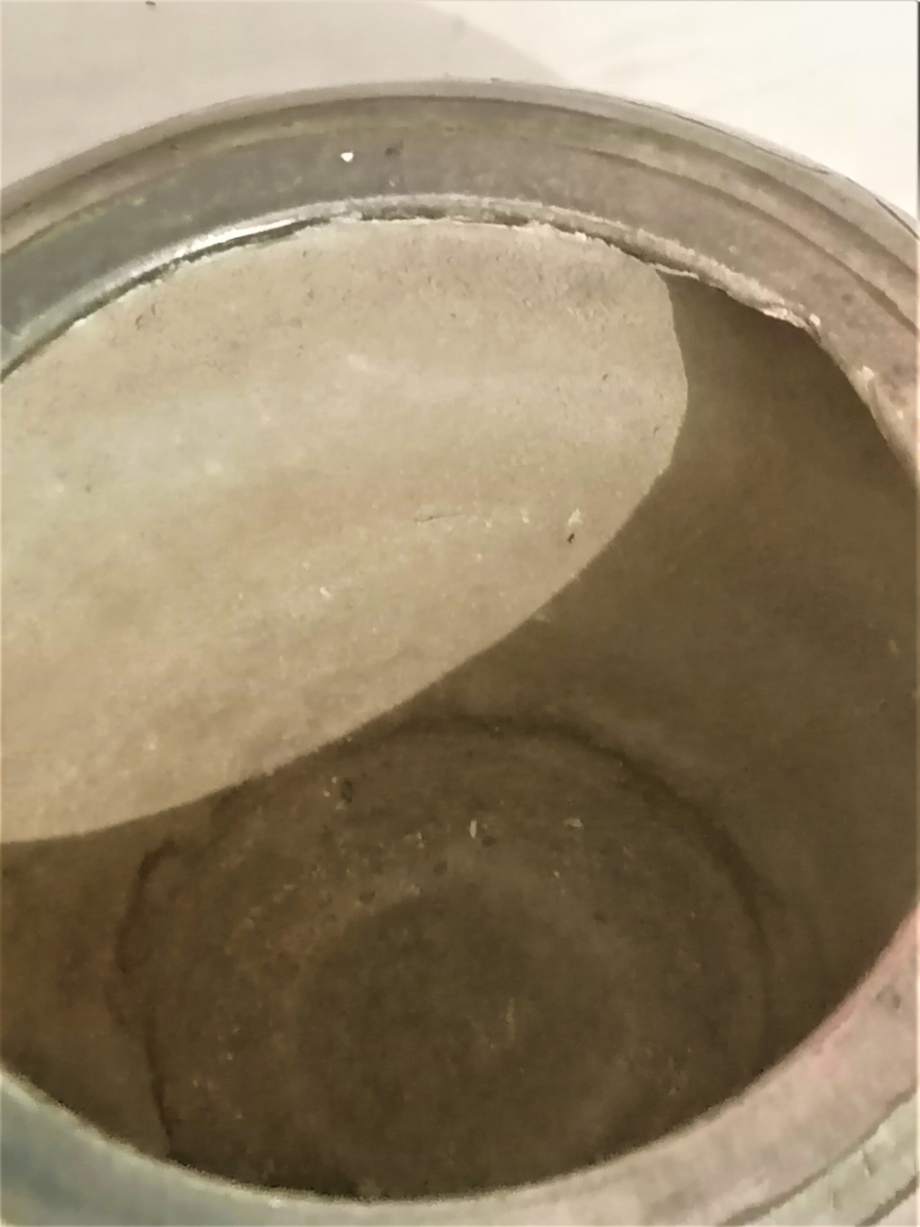 Old vase in oriental ceramics. Pottery of Nabeul. Signed.