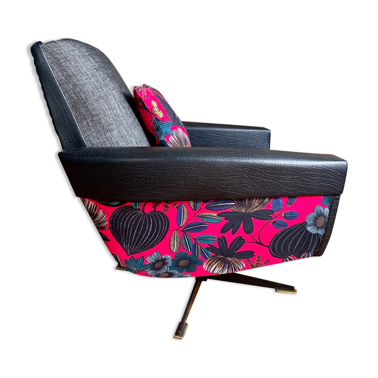 Cube Swivel Armchair 60's