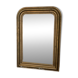 Gilded mirror, mercury glass - 62xH82cm