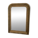 Miroir doré, glace mercure - 62xH82cm
