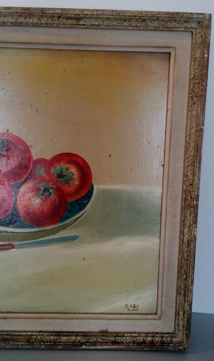 Oil painting, still life