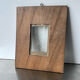 Antique hand carved  frame solid wood  22 cm x 17.5 cm