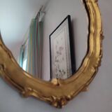 Louis XVI style gilded mirror