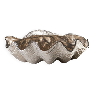 Large metal shell cup