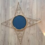 Vintage star mirror 86 x 86 cm