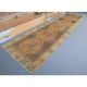 Semi-Vintage Turkish Hand-Knotted Runner 100x381