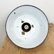 Industrial Grey Enamel and Cast Iron Pendant Light, 1960s