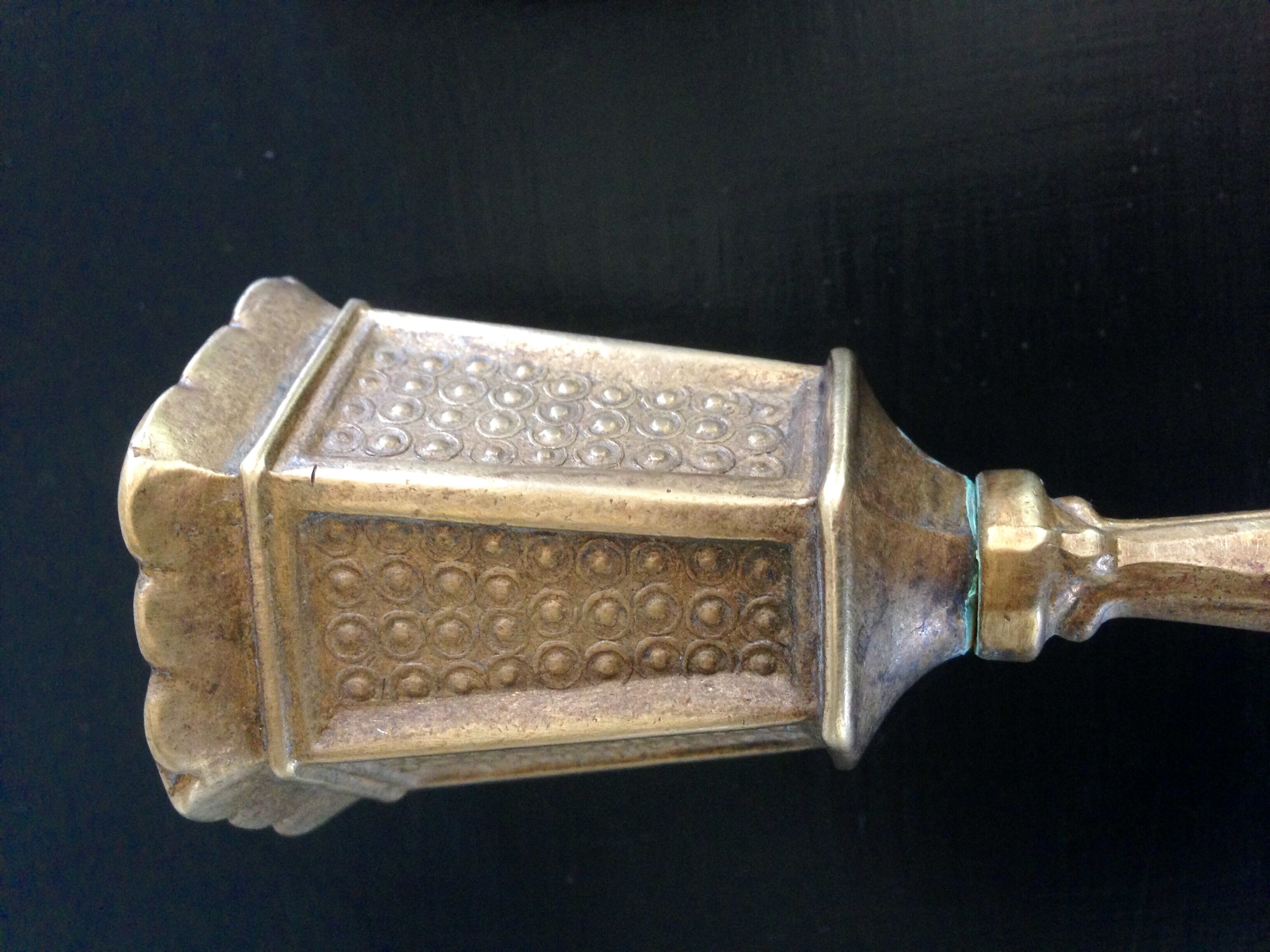 Pair of brass candlestick