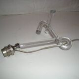 Glass lamp from the 50s