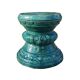 Chinese garden stool ceramic green glaze stoneware