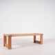 Swedish pine bench by Nils Troed for Glas Mäster, 1960s
