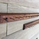 Solid oak workshop coat rack
